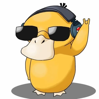 Kaczka z dobrymi wibracjami